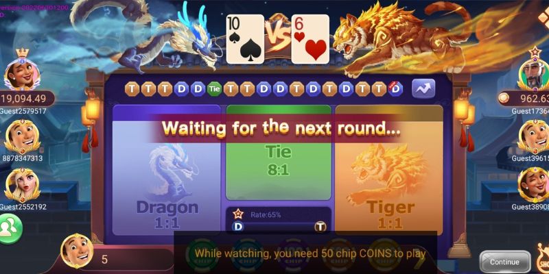 Game Rồng Hổ đẳng cấp quốc tế