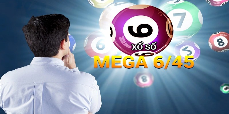 Xổ số mega 6/45 do công ty Vietlott phát hành tại thị trường Việt Nam